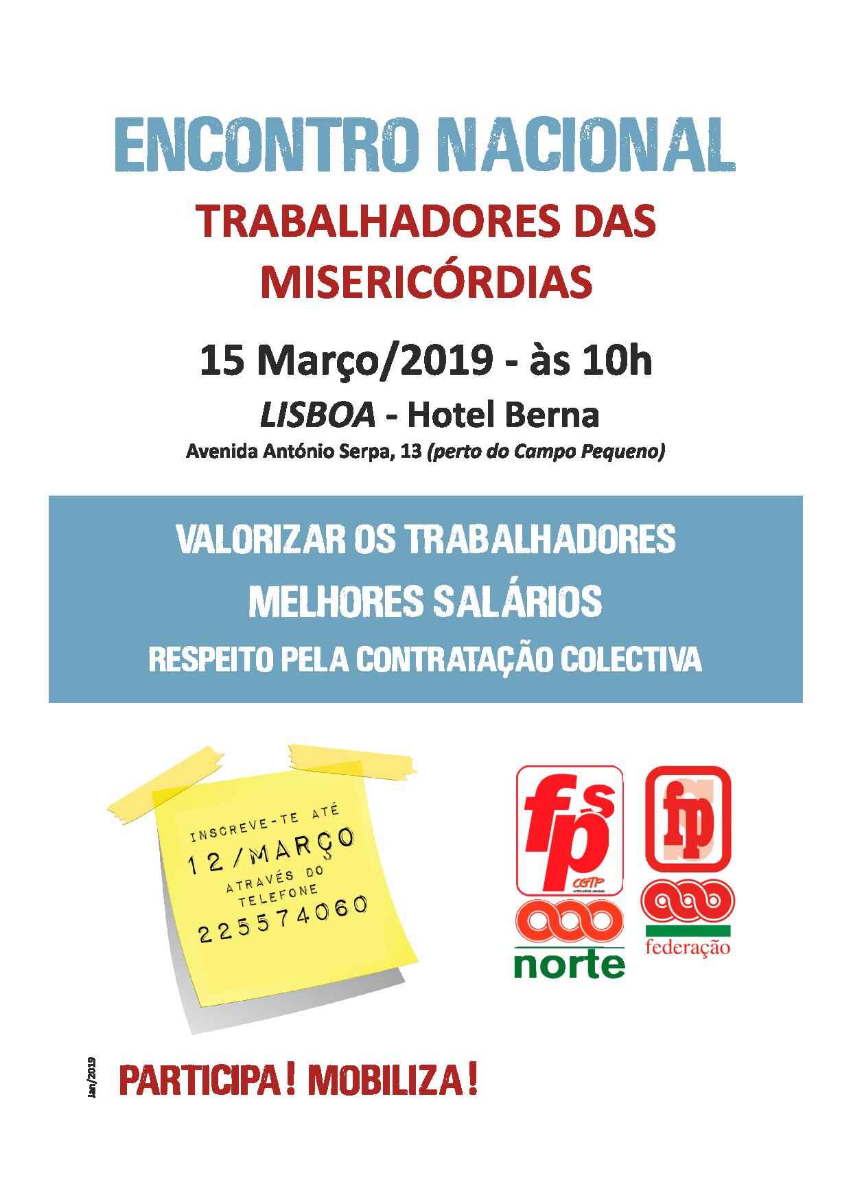 Encontro Nacional de Trabalhadores das Misericórdias