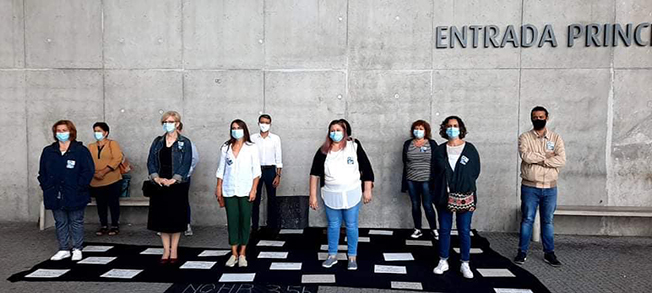 Greve dos Trabalhadores do bloco operatório do Hospital de Braga