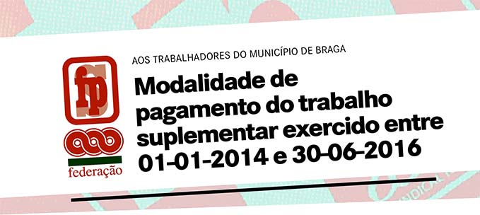 Aos Trabalhadores do Município de Braga