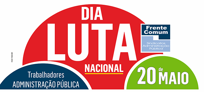 Dia de luta nacional dos Trabalhadores da Administração Pública