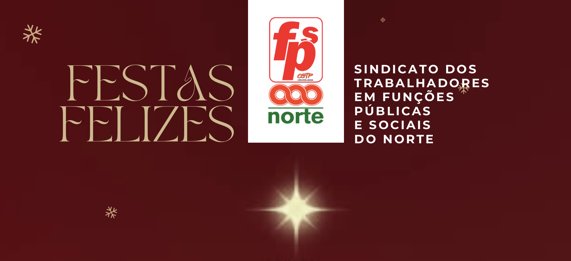 Boas festas e muita confiança e determinação para 2025