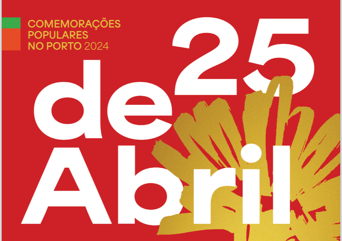 Programa das comemorações populares do 25 de Abril no Porto
