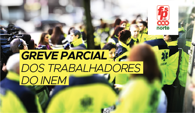 Greve parcial dos Trabalhadores do INEM