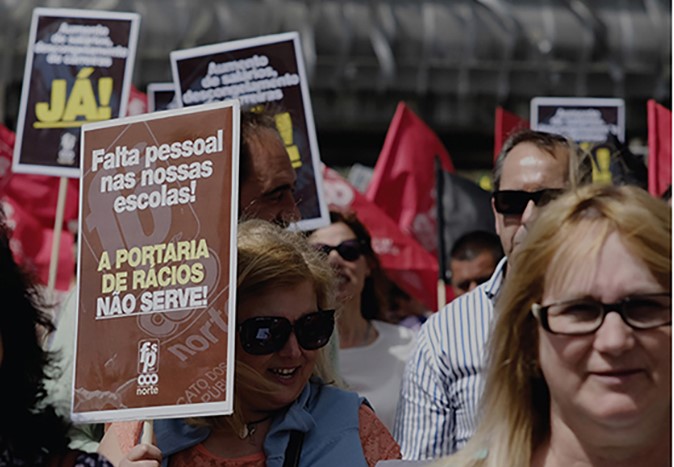 Greve dos Trabalhadores Não Docentes das Escolas da Rede Pública