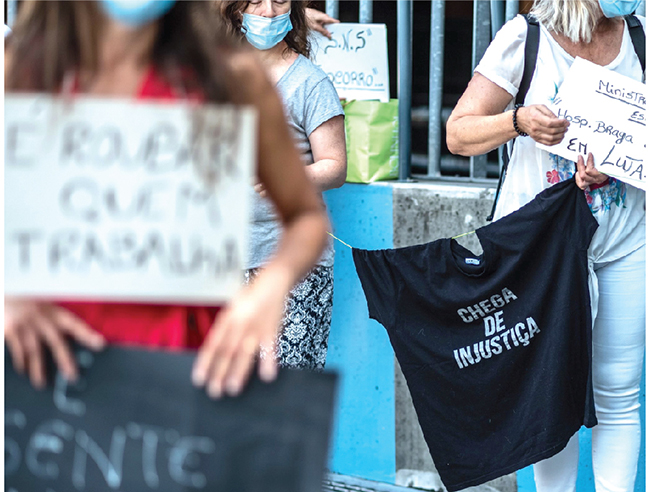 No dia 20 de Maio, os trabalhadores da Saúde não estão em greve mas estarão em Luta!